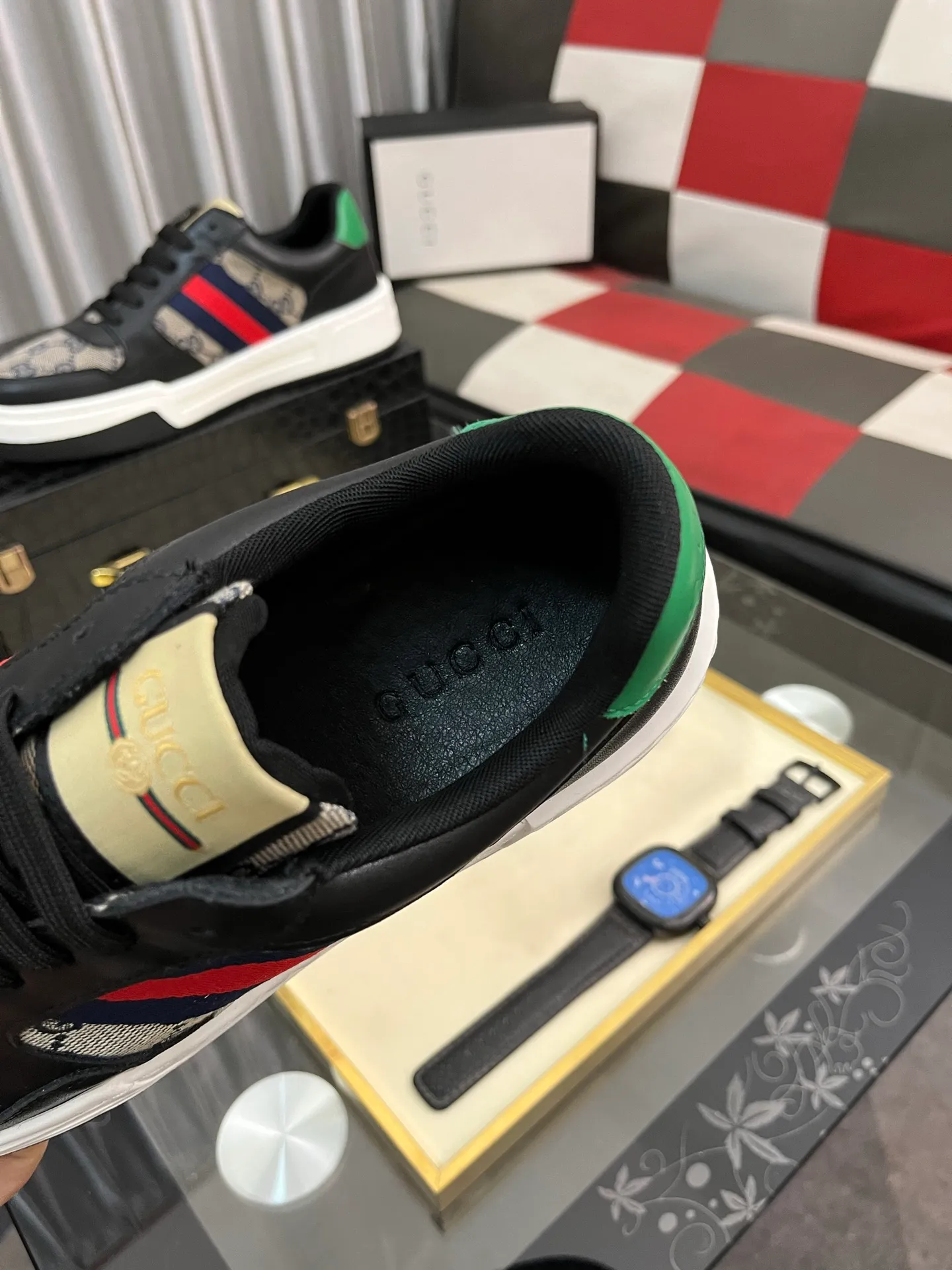 Men's Men's Shoes💰420⌚️⌚️【GUCCI】Gucci men's latest white shoe series casual shoes! The official website is built 1:1. Upper: Made of imported cowhide, with electric embroidery ➕Inner lining: Made of high-quality first-layer pigskin, soft and comfortable. Picky material selection and exquisite workmanship give you the best enjoyment. Size: 38-443️⃣Colors available